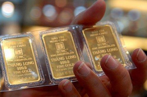 Vàng trong nước tăng trở lại