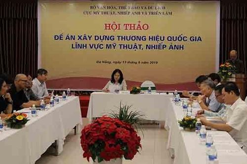 Xây dựng thương hiệu quốc gia lĩnh vực nhiếp ảnh, mỹ thuật