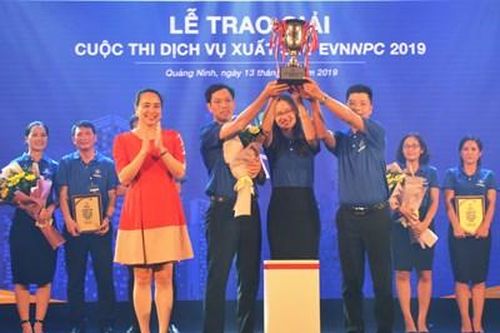Công ty Điện lực Quảng Ninh giành giải Nhất Cuộc thi dịch vụ xuất sắc năm 2019