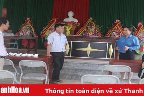 Công đoàn huyện Đông Sơn góp sức xây dựng nông thôn mới