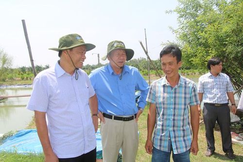 Lãnh đạo tỉnh thăm các mô hình phát triển kinh tế tại huyện Tam Nông, Thanh Bình