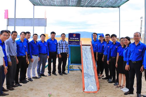 Khánh thành công trình thanh niên tại đảo Điệp Sơn