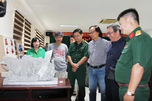 Bế mạc trại sáng tác điêu khắc đề tài lực lượng vũ trang và chiến tranh cách mạng