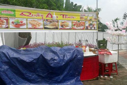 Dừng tổ chức trình chiếu hiệu ứng ánh sáng đèn led tại công viên Nhạc Sơn