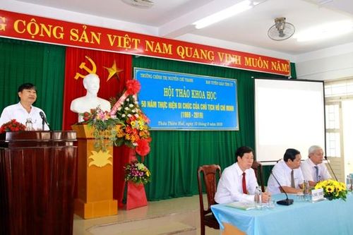 Chính trị - Xã hội Xây dựng Đảng Khẳng định giá trị cốt lõi, sâu sắc những nội dung trong Di chúc của Chủ tịch Hồ Chí Minh