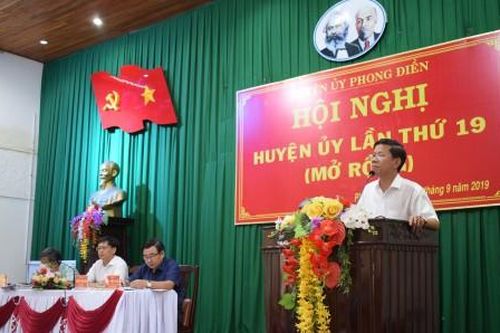 Chính trị - Xã hội Theo dòng thời sự Huyện ủy Phong Điền cần tiếp tục rà soát đầu mối, tinh giản biên chế