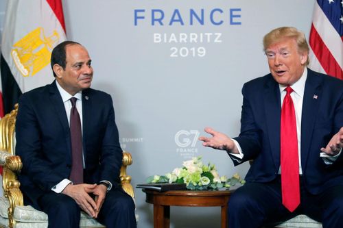 Ông Trump gọi TT Ai Cập là 'nhà độc tài ưa thích của tôi'