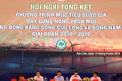Hội nghị tổng kết 10 năm Chương trình MTQG xây dựng NTM vùng Đồng bằng sông Cửu Long và Đông Nam Bộ