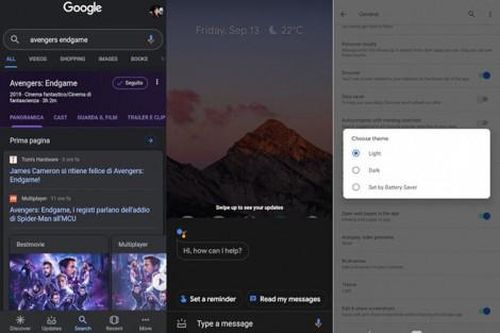 Kinh tế Khoa học - công nghệ Dark Mode triển khai cho ứng dụng Google và Google Assistant