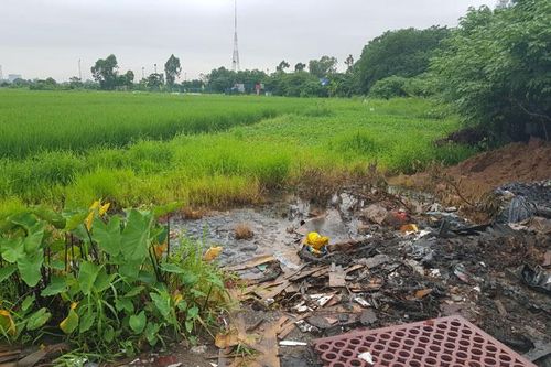 Tình trạng đổ trộm chất thải nguy hại dọc Đại lộ Thăng Long: Thiếu quyết liệt, khó ngăn ngừa