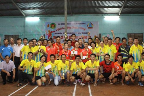 Giải cầu lông truyền thống chào mừng kỷ niệm lần thứ 22 ngày thành lập Công ty Cổ phần Đầu tư và Xây dựng 501