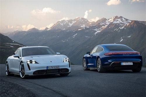 Chi tiết xe điện Porsche Taycan, đối thủ của Tesla Model S