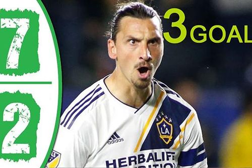 Lập hat-trick, Ibrahimovic đi vào lịch sử LA Galaxy