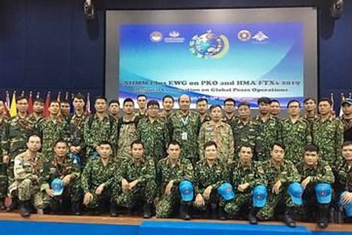 Việt Nam tham gia diễn tập GGHB và hành động mìn nhân đạo tại Indonesia