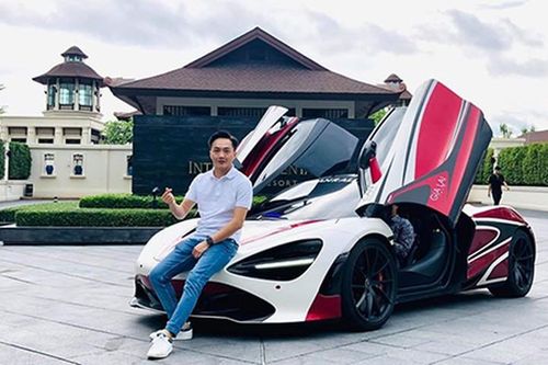 Cường Đô la cầm lái McLaren 720S hơn 20 tỷ trên đất Thái