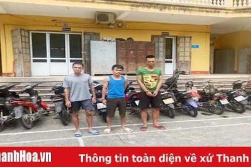 Công an TP Thanh Hóa triệt xóa ổ nhóm chuyên trộm cắp xe máy