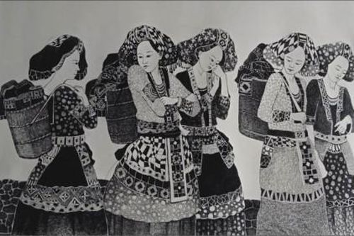 Văn hóa - Nghệ thuật Mỹ thuật - Điêu khắc Nghệ thuật bút sắt: độc đáo nhưng khó theo