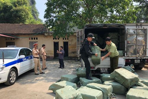 Chặn đứng 2,3 tấn nầm lợn nhập lậu từ Trung Quốc