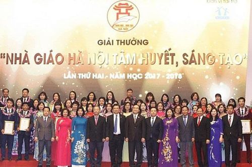 131 nhà giáo dự xét duyệt Giải thưởng 'Nhà giáo Hà Nội tâm huyết, sáng tạo'