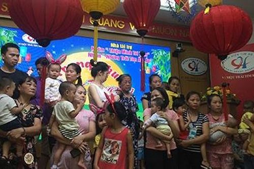 Trung thu ấm áp ở Bệnh viện Tim