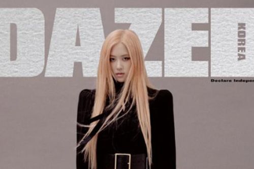 'Nghẹt thở' với dáng thon, chân dài của Rose Blackpink trên DAZED Korea
