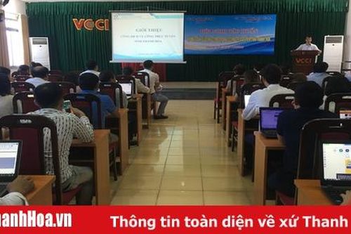 Tập huấn sử dụng phần mềm dịch vụ công trực tuyến cho cộng đồng doanh nghiệp