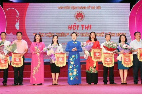 Quận Bắc Từ Liêm giành giải Nhất hội thi 'Dân vận khéo' Cụm thi số 3