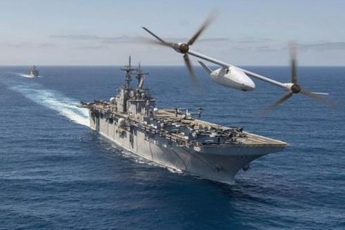 Sở hữu 'quái điểu' UCAV V-247 Vigilant, thủy quân lục chiến Mỹ như 'hổ thêm cánh'