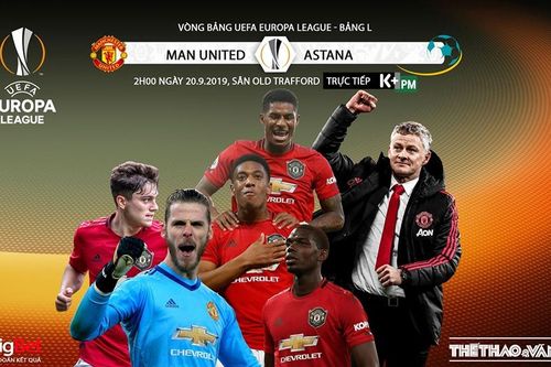 Soi kèo MU vs Astana (2h00 ngày 20/9). Vòng bảng Europa League. Trực tiếp K+PM