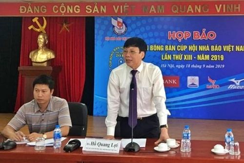 Gần 200 tay vợt tranh tài tại Giải Bóng bàn Cúp Hội Nhà báo Việt Nam