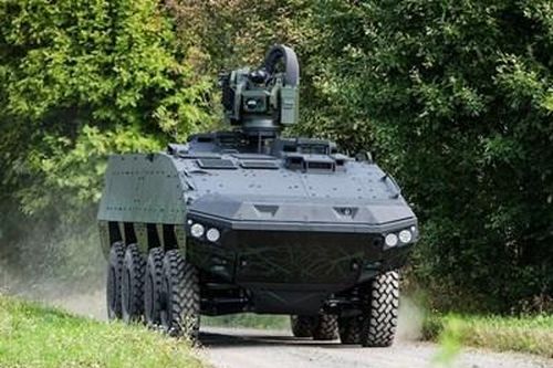 Patria đưa xe bọc thép đa năng sang Nhật Bản thử nghiệm