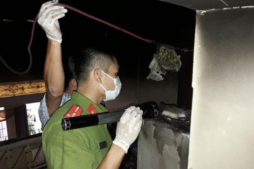 Nam Định: Người phụ nữ tử vong trong ngôi nhà cháy