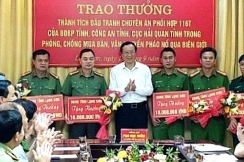 Thưởng 'nóng' 130 triệu đồng cho các lực lượng phá án thành công