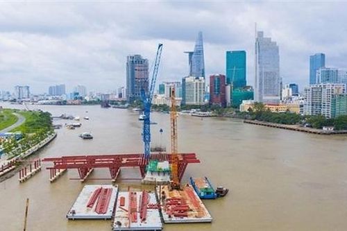Khởi động lại cây cầu hơn 5.000 tỷ nối Thủ Thiêm với Phú Mỹ Hưng