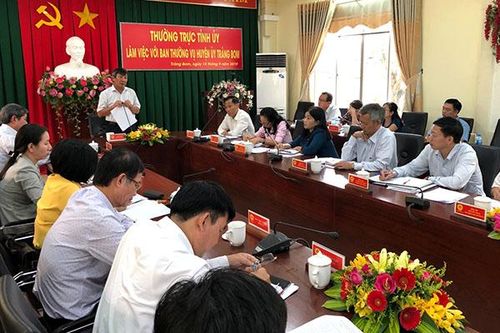 Cần chuẩn bị tốt cho Đại hội Đảng bộ huyện