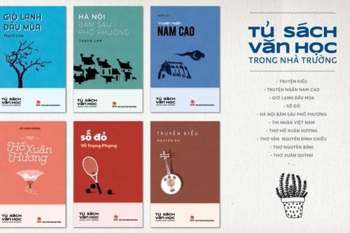 Tủ sách văn học trong nhà trường