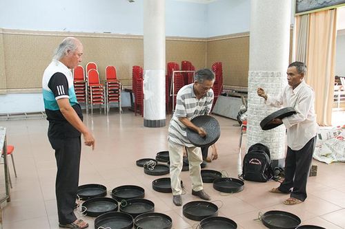 Nghiệm thu 4 bộ mã la để bàn giao cho cơ sở