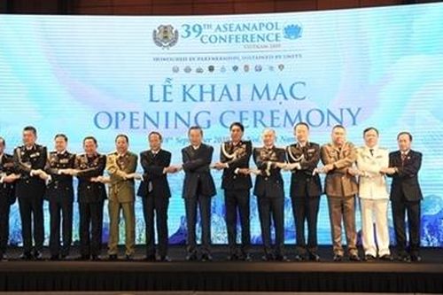 Những hình ảnh ấn tượng Phiên khai mạc Hội nghị ASEANAPOL lần thứ 39