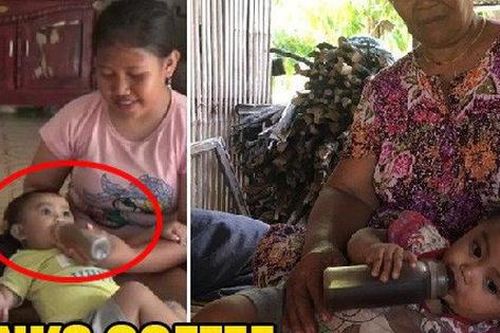 Cho con 6 tháng tuổi uống cà phê thay sữa mỗi ngày, mẹ trẻ bị chỉ trích tàn độc nhưng không phải ai cũng biết lý do đằng sau
