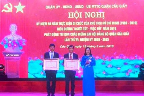 Cầu Giấy biểu dương 303 gương Người tốt - Việc tốt