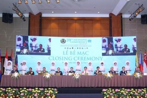 Bế mạc Hội nghị Tư lệnh Cảnh sát các nước Đông Nam Á - ASEANAPOL lần thứ 39