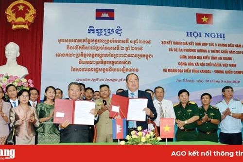 Tăng cường hợp tác An Giang - Kandal