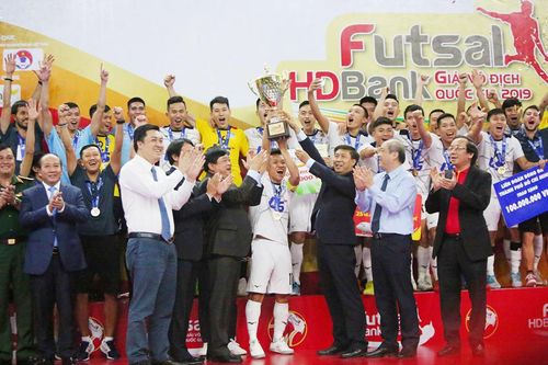 Giải futsal HDBank VĐQG 2019: Thái Sơn Nam bảo vệ thành công ngôi vô địch
