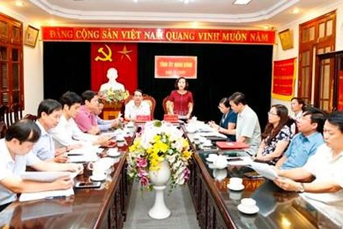 Hội nghị trực tuyến toàn quốc lấy ý kiến góp ý vào một số dự thảo Hướng dẫn, Tờ trình của Trung ương