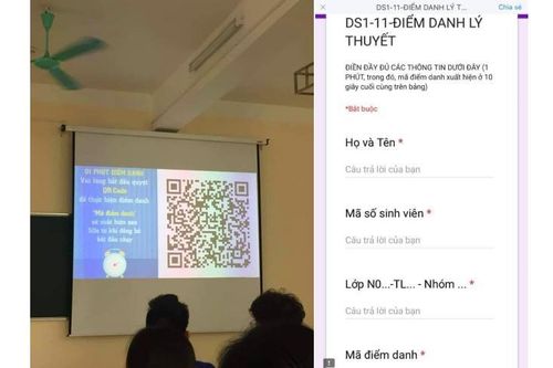 Điểm danh bằng mã QR trong 60 giây, sinh viên Đại học Luật Hà Nội 'hết đường' đi học muộn