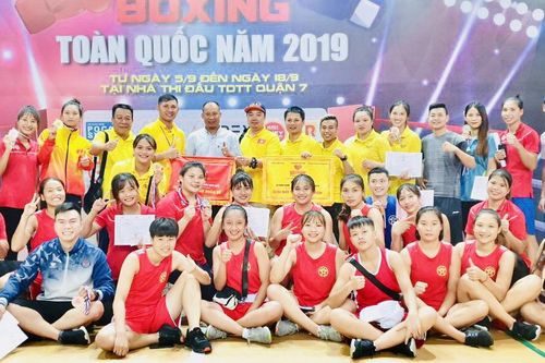 Boxing nữ Hà Nội xếp Nhất toàn quốc