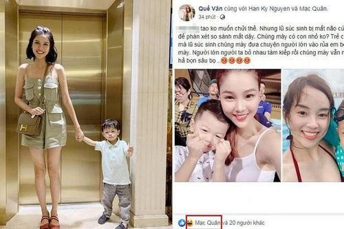 Quế Vân mắng anti-fan khi so sánh con Kỳ Hân với con Ly Kute