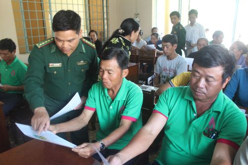 Nâng cao nhận thức pháp luật, xây dựng địa bàn biên giới vững mạnh