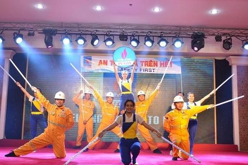 Khai mạc Hội thi An toàn vệ sinh viên giỏi ngành Dầu khí lần VIII năm 2019