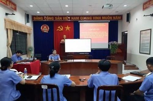 VKSND TP Mỹ Tho tập huấn công tác giải quyết tố giác, tin báo tội phạm